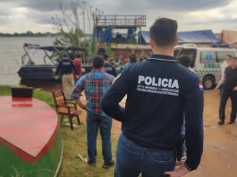 El cuerpo fue encontrado ayer por la siesta.