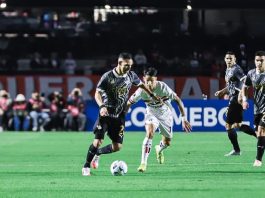 Libertad igualó ante Sao Paulo en el estadio Morumbí.