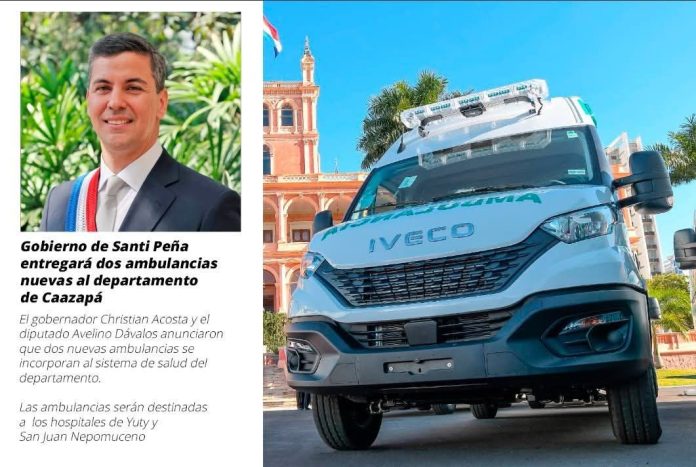 Las flamantes unidades móviles serán entregadas oficialmente este viernes 8 de agosto en la ciudad de Coronel Oviedo. Foto: Gentileza.