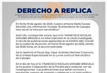 DERECHO A REPLICA