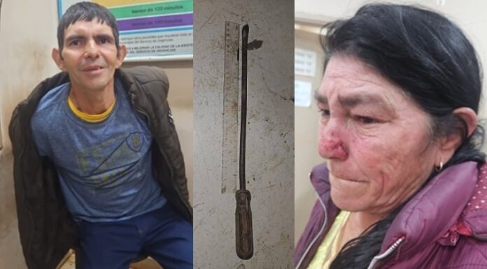 Reinaldo Centurión fue denunciado por agredir a su madre, Sixta Molina. Foto: Gentileza.
