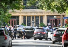 Dos niños muertos y otras 17 personas heridas en tiroteo en iglesia de EEUU Dos niños perdieron la vida. Foto: Gentileza