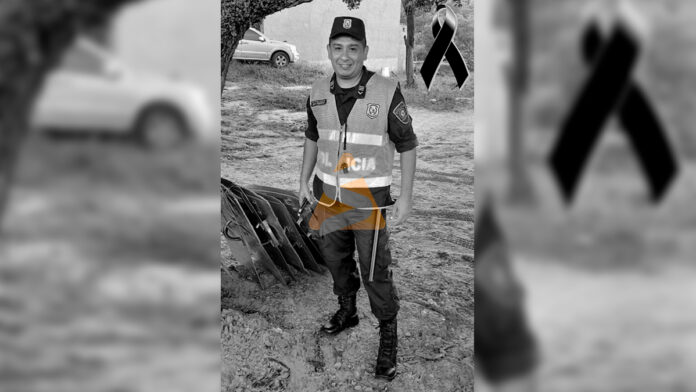 El suboficial inspector Juan Gabriel Noguera Cano era paraguayo, soltero, perteneciente a la promoción 2011, y residía en vida en la Fracción Lomas de Cerrito, ciudad de Caazapá. Foto: Redacción Suceso.
