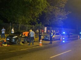 Los tres vehículos involucrados fueron trasladados a la Comisaría jurisdiccional. Foto: Gentileza