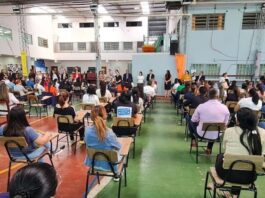 Días atrás fue tomada la prueba escrita a docentes de Amambay. Foto: MEC.