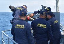 Armada de Colombia dispara por error contra barco de alcaldesa: hay un muerto Efectivos de la Armada de Colombia. Foto ilustración.