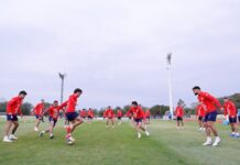 La Albirroja cerró sus preparativos y parte hacia Lima para medir a Perú La Albirroja cerró sus preparativos y parte hacia Lima para medir a Perú