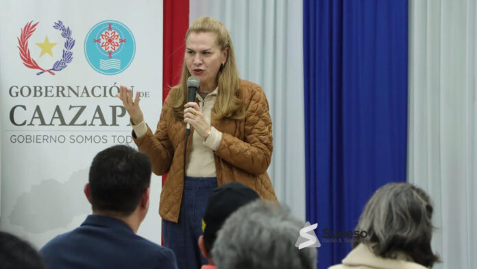 En la Gobernación de Caazapá se realizó un importante conversatorio con la presencia de la ministra de Salud, Dra. María Teresa Barán - Foto: Gobernación de Caazapá