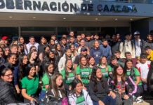 Entregan indumentarias a atletas que representarán al departamento de Caazapá en los Juegos Nacionales Asu 2025 Atletas de Caazapá listos para representar al departamento en los Juegos Nacionales Asu 2025 - FOTO: SUCESO MULTIMEDIOS