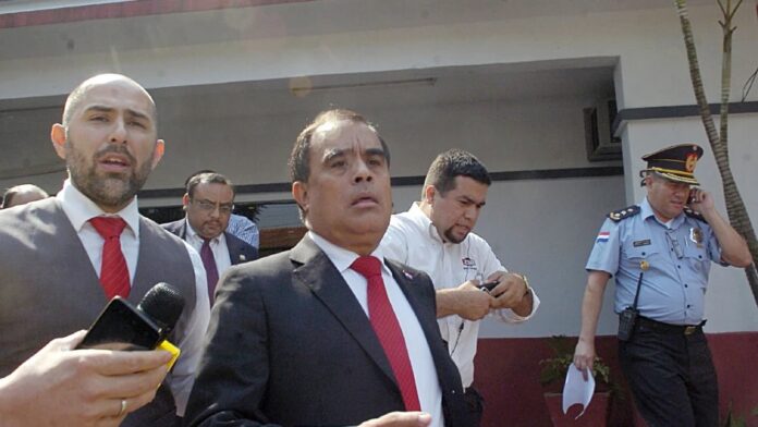 Condenado. El ex intendente de Lambaré Roberto Cárdenas sentenciado a 8 años de cárcel.archivo úh Condenado. El ex intendente de Lambaré Roberto Cárdenas sentenciado a 8 años de cárcel.archivo úh