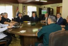 Gobierno declara como grupos terroristas al PCC y Comando Vermelho y eleva nivel de alerta en fronteras Miembros del Codena reunidos analizan situación sobre grupos del crimen organizado.Presidencia