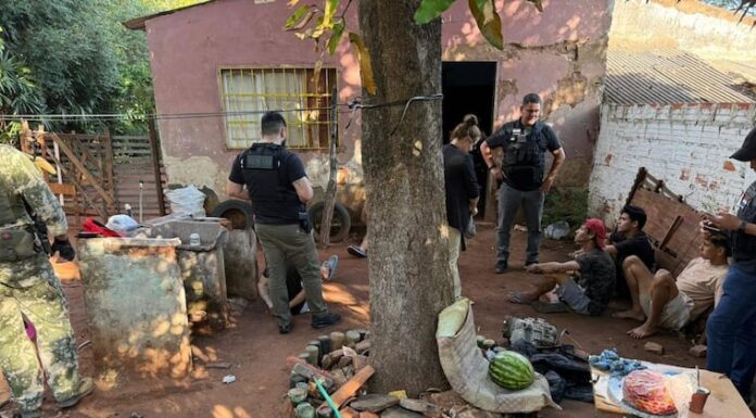 Los operativos se realizaron en Areguá.