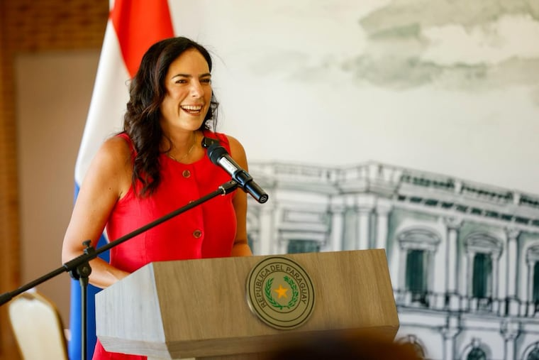 Claudia Centurión, ministra de Obras.