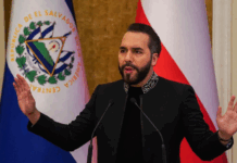Bukele asegura que El Salvador “prioriza” los derechos humanos de la “gente honrada” El presidente de El Salvador, Nayib Bukele, aseguró este viernes que el Estado “prioriza” los derechos humanos de la “gente honrada” y “trabajadora”.Foto: AFP.