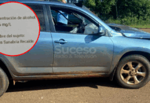 CONDUCTOR DE CAMIONETA DIO POSITIVO AL ALCOTEST TRAS ACCIDENTE FATAL QUE DEJÓ DOS JÓVENES MUERTOS EN CAAZAPÁ