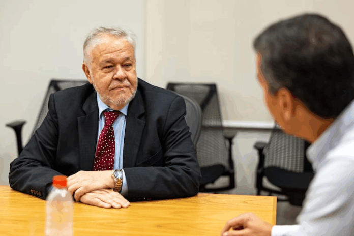 El presidente del Instituto de Previsión Social (IPS), Jorge Brítez. Foto: Archivo