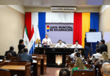 Intendente de Encarnación logra el cuestionado estacionamiento tarifado e incluye cepo más grúa Foto: Gentileza.