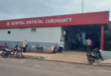 Fallece hombre presuntamente baleado por concejal durante un juego de barajas en Canindeyú Valentín Gómez Zaracho, de 39 años, fue trasladado hasta el Hospital Distrital de Curuguaty, donde confirmaron su deceso.Foto: Carlos Aquino.